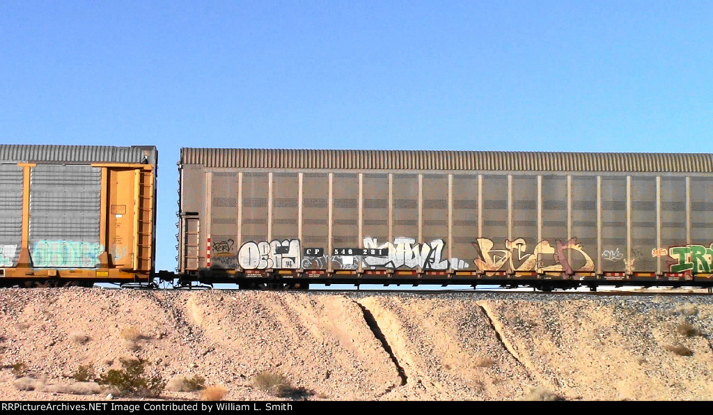 WB Manifest Frt at Erie NV W-Mid Trn Slv -85